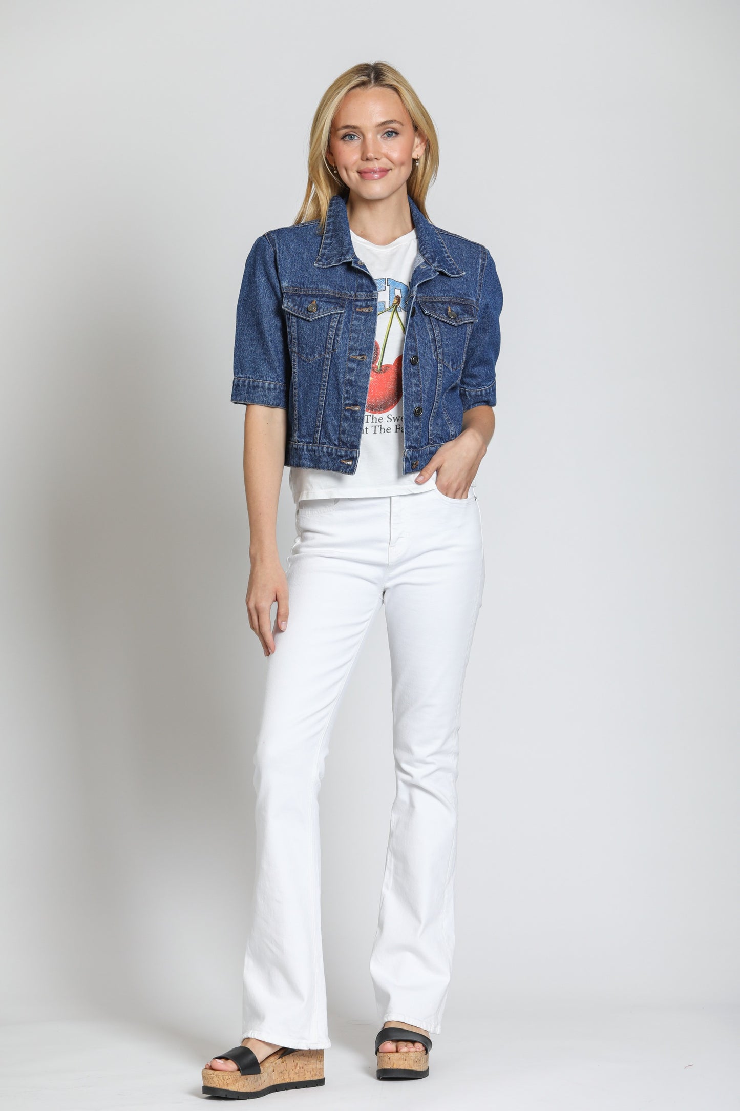 Crop Jean Jacket